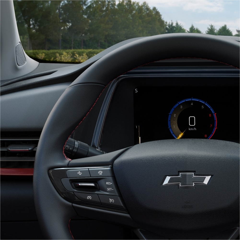 Volante suave y estable Tracker 2026